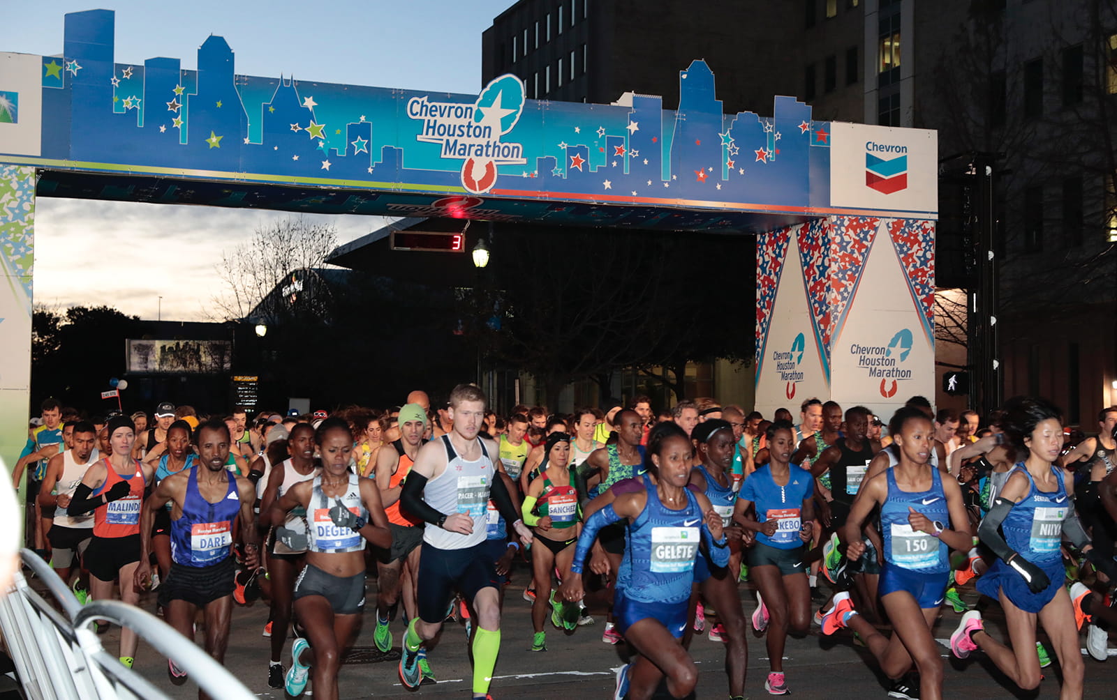 2020 Aramco Half Marathon start