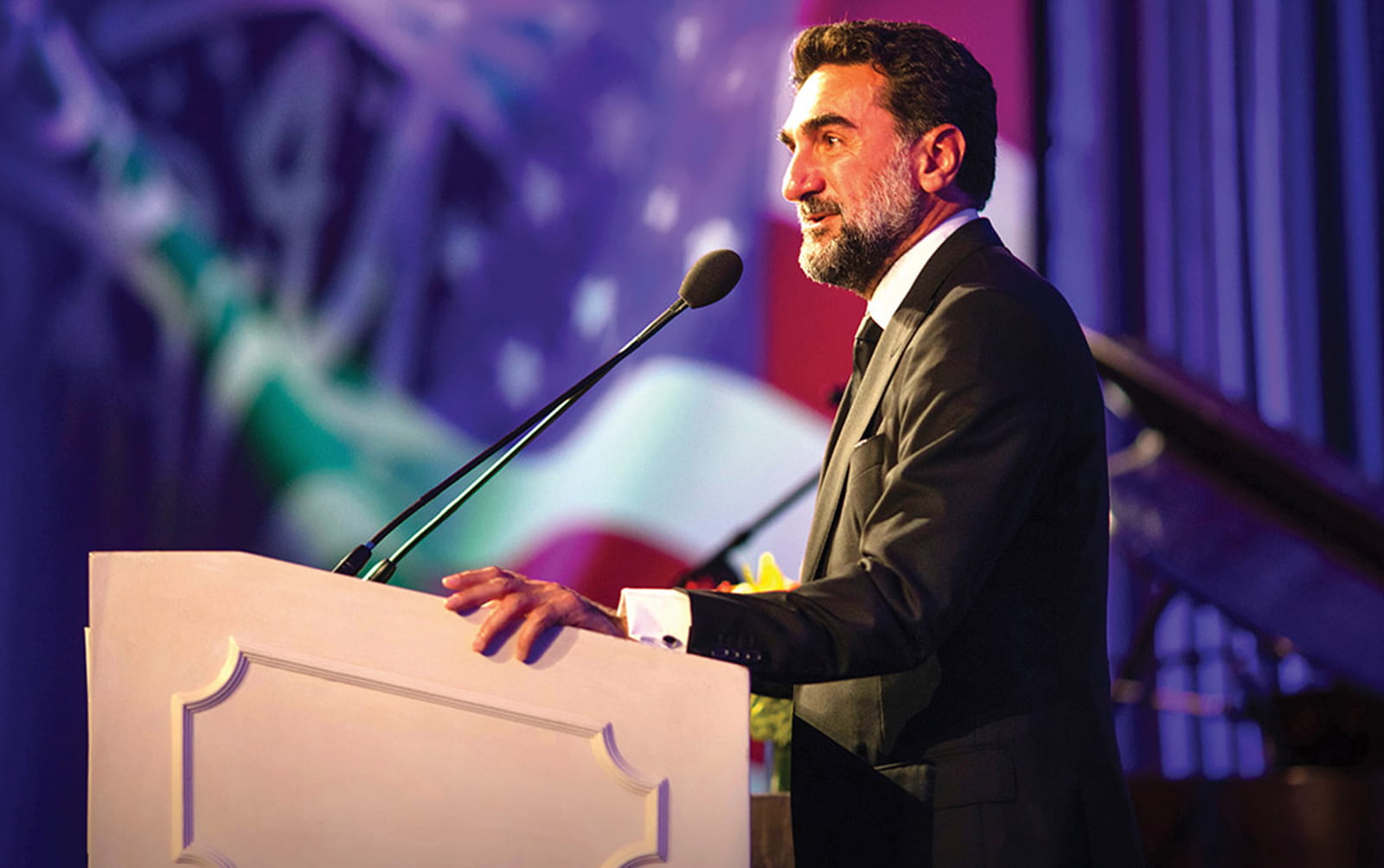 In a keynote address, HE Chairman Yasir O. Al-Rumayyan congratulated the 75th anniversary of the Middle East Institute (MEI) at a gala dinner held on Oct. 21 at the Ritz Carlton in Washington, D.C.