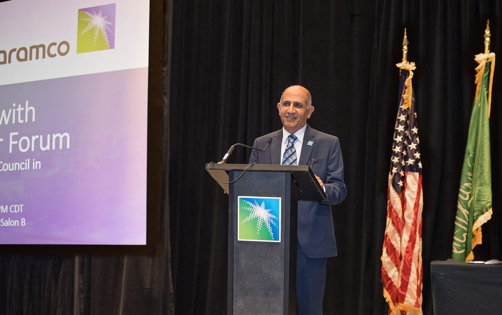 Nabeel I. AlAfaleg, president and CEO of Aramco Americas