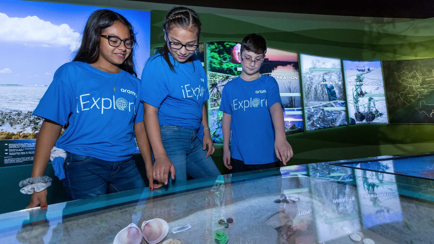 Aramco iExplore students