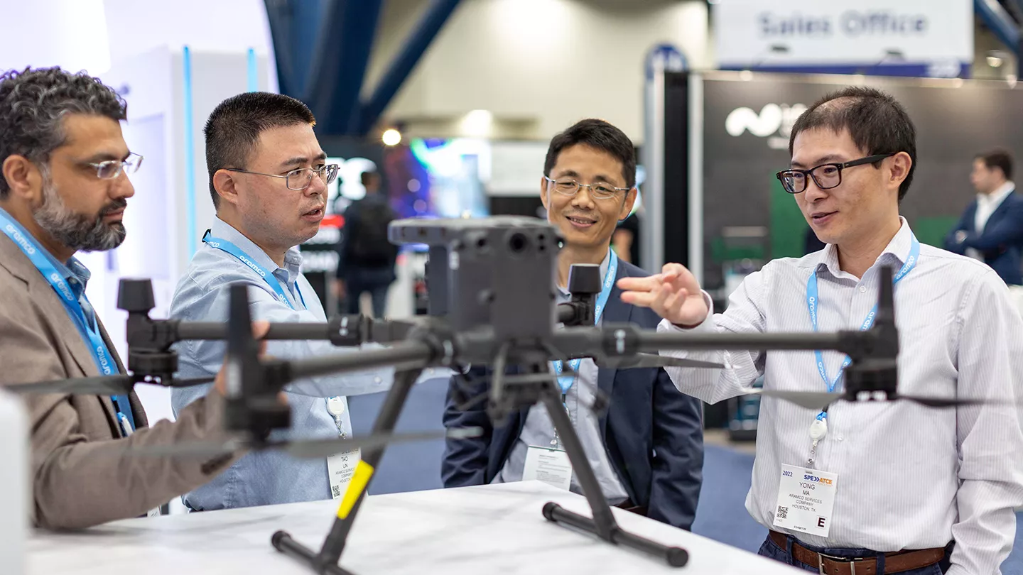 Artificial Intelligence team members from the Aramco Research Center-Houston.