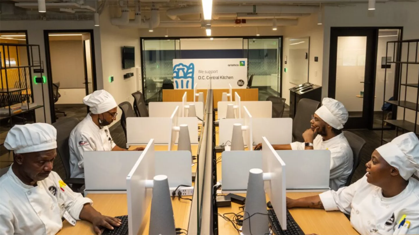 Aramco Americas mobilizes to address food insecurity in five cities