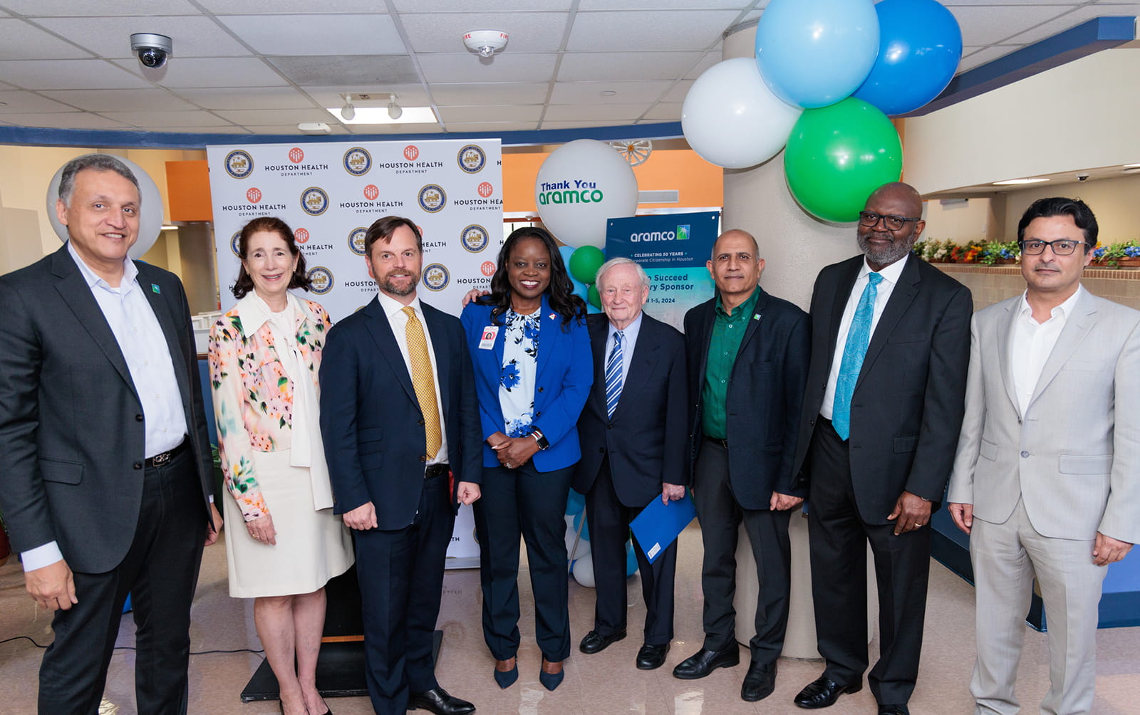 Aramco supports public health, Houston Health Foundation to boost See to Succeed program