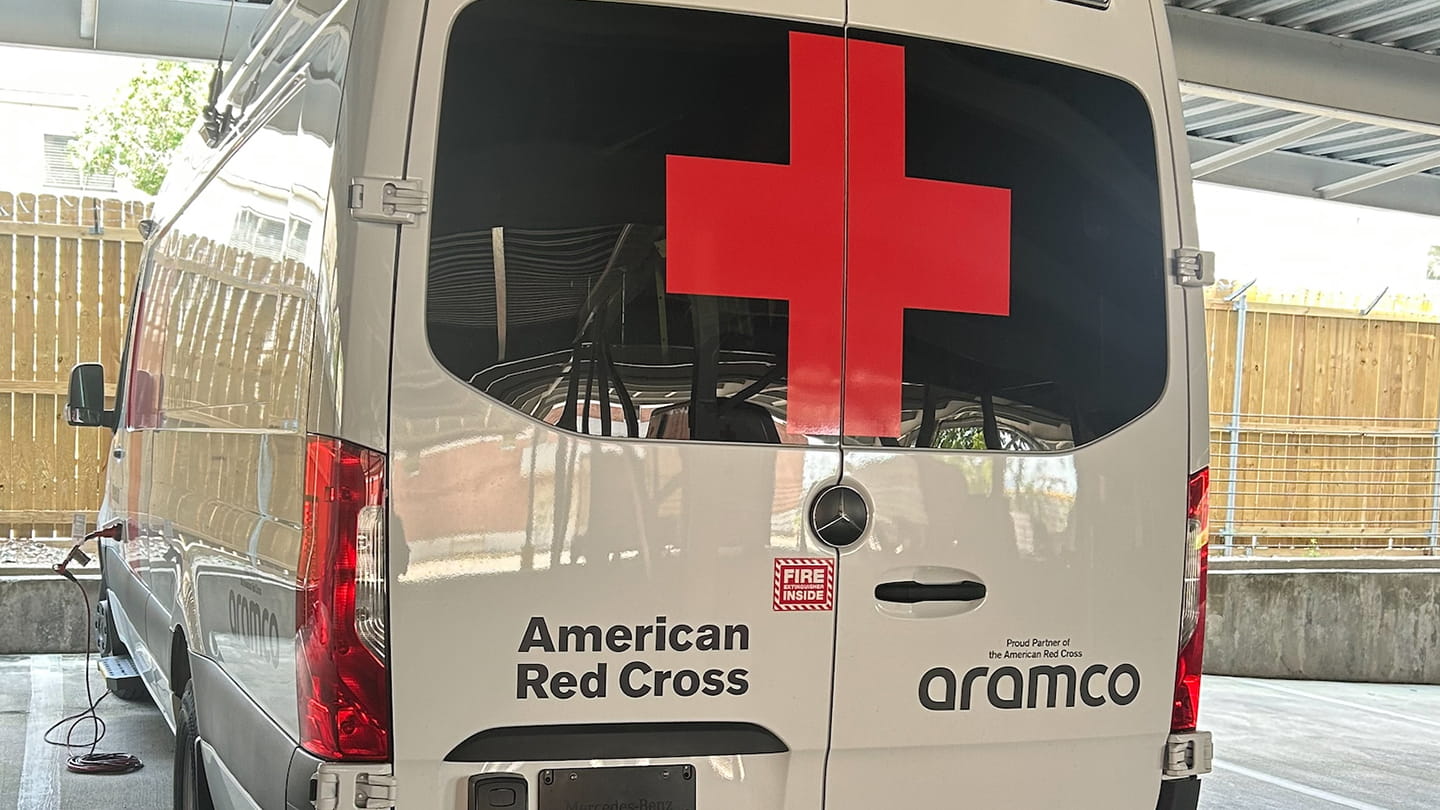 Aramco support adds ERV to Red Cross fleet