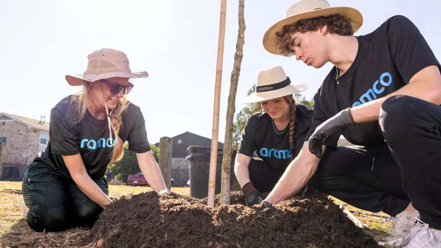 Aramco and Motiva partner with Trees for Houston