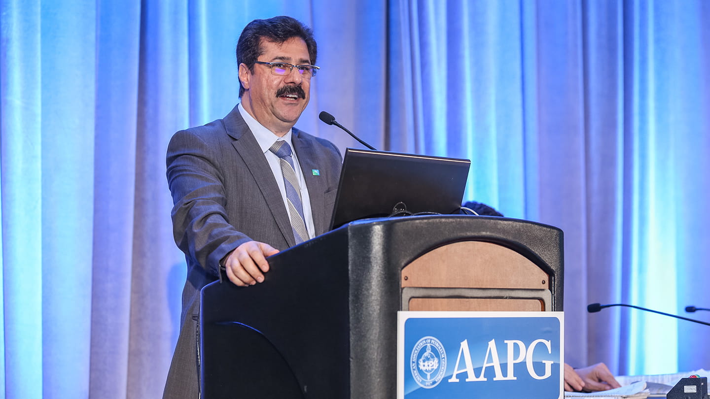 Sa’id Al-Hajri has contributed steadily to AAPG, the Middle East Region, and the Dhahran Geoscience Society.