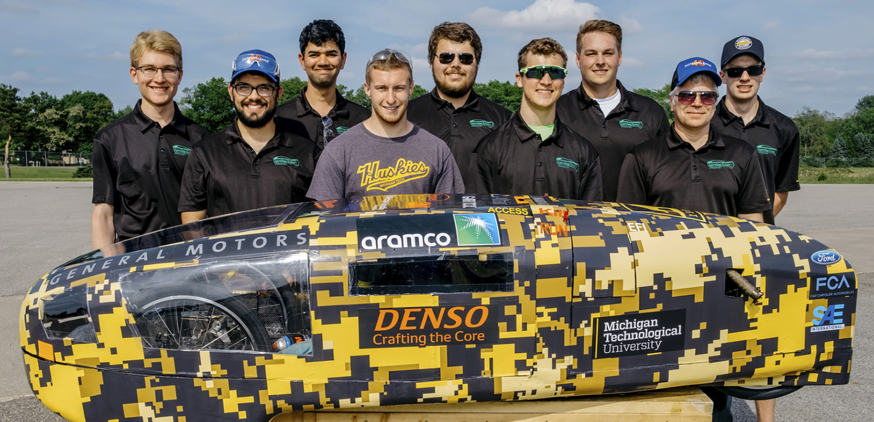Aramco sponstored Fuel Efficiency Competition Michigan Technological University