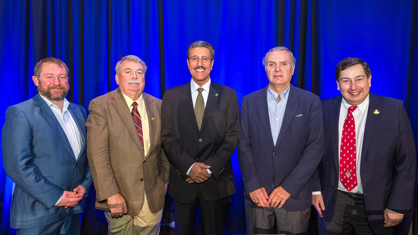 Opening AAPG’s Super Basins Leadership Conference were industry leaders
