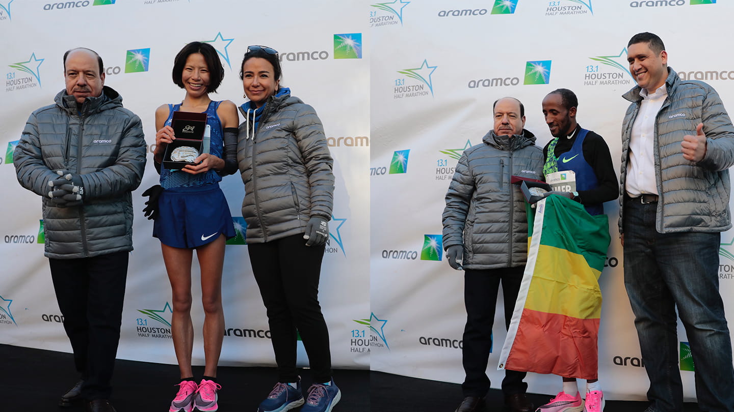 2020 Aramco Houston Half Marathon winners
