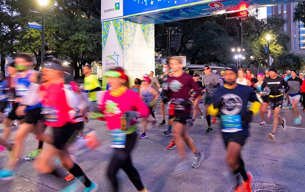 Two new records set at the Aramco Houston Half Marathon Aramco Americas